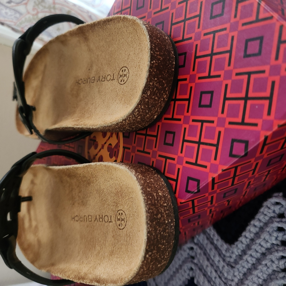 Tory Burch Black Sandals
